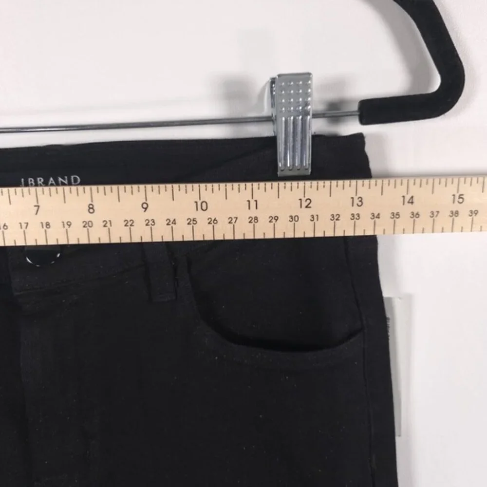 NWT J BRAND RUBY 30 HIGH RISE CIGARETTE CRYSTAL BLACK‎ Jeans USA🇺🇸MADE Size 26